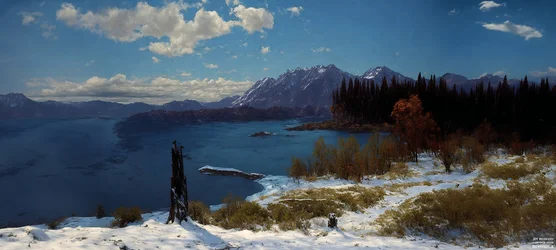 JJM recria Bierstadt-A: Lake tahoe