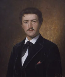 Josef Suk (1874-1935) na idade de 21 anos