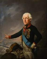 Retrato do Marechal de Campo Generalíssimo Príncipe Alexander Suvorov 1729–1800, 1799