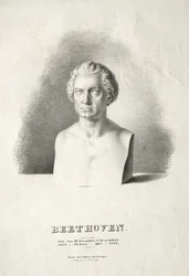 Busto de Ludwig van Beethoven