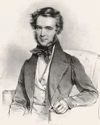 Retrato do violinista e compositor Karol Lipiski 1790-1861, 1837.