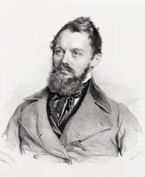 Retrato de Heinrich Laube (Sprottau