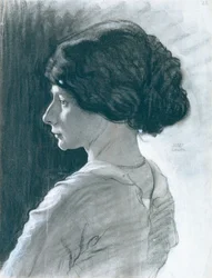 cabeça de menina
