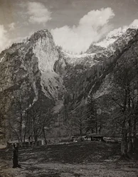 Álbum "Meine weltkriegs - Erinnerungen South-West Front (Caríntia, Itália, Tirol do Sul) (My world war - memories of the South-Western Front in Carinthia, Italy, Trentino-Alto Adige) 31/03/1915-12/11/1918 - Josef Zohles Wien ": zona de guerra em Lesachtal 