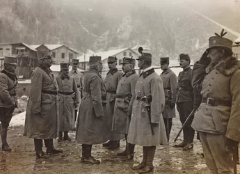 Álbum "Meine weltkriegs - Erinnerungen South-West Front (Caríntia, Itália, Tirol do Sul) (My world war - memories of the South-Western Front in Carinthia, Italy, Trentino-Alto Adige) 31/03/1915-12/11/1918 - Josef Zohles Wien ": o Arquiduque
Frederick de