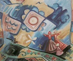 Ornamento do folclore das meninas de canto, 1936