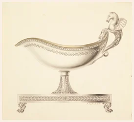 Elevação de um Sauce Boat