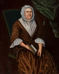 Faith Savage, Sra. Cornelius Waldo, c. 1750 (óleo sobre tela)