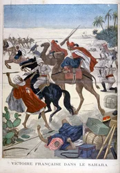 Vitória francesa no Saara, 1900
