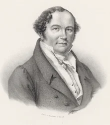 Retrato do compositor Conradin Kreutzer 1780-1849.