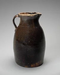Jarro, c. 1873-1900 (grés vitrificado alcalino)