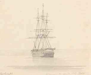 Fragata única, Stern Forward; Albion 20 de Abril de 1817