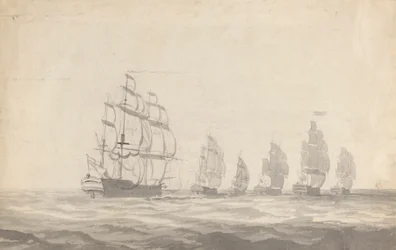 Seis Navios de Batalha em Mares Pesados