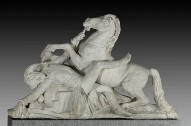 A morte do general Louis Charles Antoine Desaix na batalha de Marengo em 14 de junho de 1800