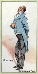 Sr. Dombey, de &39;Dombey und Son&39;, de Charles Dickens, 1923