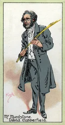 Sr. Murdstone, de &39;David Copperfield&39;, de Charles Dickens, 1923