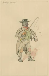 O cocheiro negro, c. década de 1920