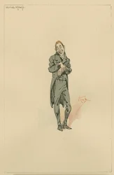 Uriah Heep, c.1920s (pena e tinta com wc no papel)
