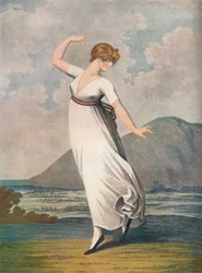 Caledônia em um carretel, c1800