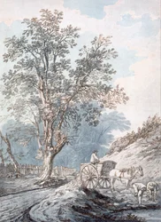 Carroça e Cavalo, Século XVIII.