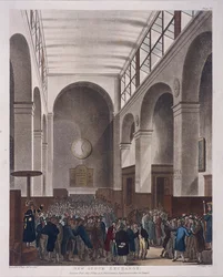 Bolsa de Valores, Bartholomew Lane, Londres, 1809