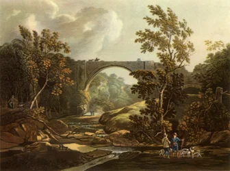 "O Arco de Tanfield em 1804", 1945.