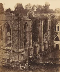 Abadia das Fontes. O Refeitório e a Cozinha, década de 1850.