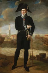 Retrato de Bernard-François, marquês de Chauvelin (óleo sobre tela)