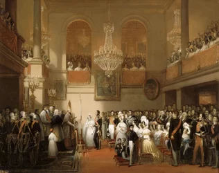 Casamento de Leopoldo I dos belgas e da princesa Louise de Orléans no Château de Compiègne, Au