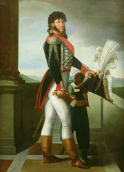 Joachim Murat (1767-1815) vestindo o uniforme de um coronel da guarda, 1813