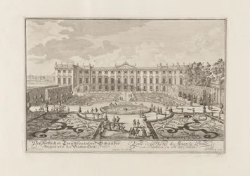 O Palais Trautson em Viena, 1719.