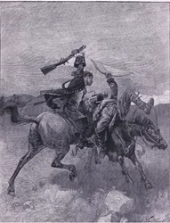 Tira um deles do seu cavalo (litho)