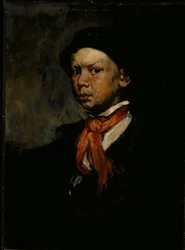The Whistling Boy, c.1873 (óleo sobre tela)