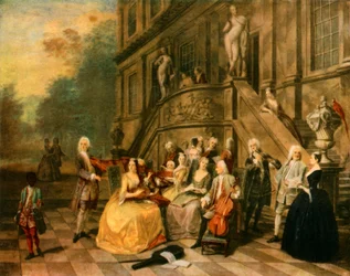 "Music Party at Wanstead House", c1740, 1942.  