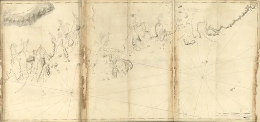 (Costa do Maine desde Moose Cove até à Baía de Gouldsboro. LOC 77692978