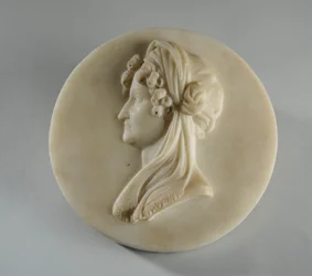 Medallion Portrait of Mrs Elizabeth Gott