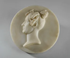 Retrato Medalhão da Sra. Margaret Gott