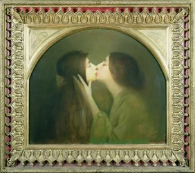O beijo, 1900