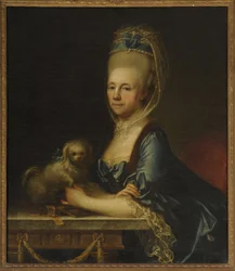Josef Hickel - Rafaela Salm-Reifferscheidt, roz. Rogendorf