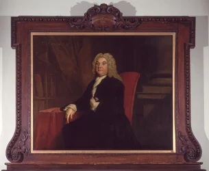 Retrato de Thomas Emerson (d.1745), um governador do Foundling Hospital, 1731