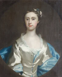 Retrato de uma Mulher, 1745.