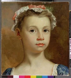 Esboço de uma jovem garota, c.1730-40
