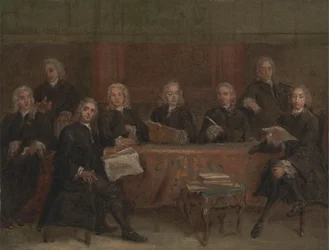 Estudo para um retrato de grupo