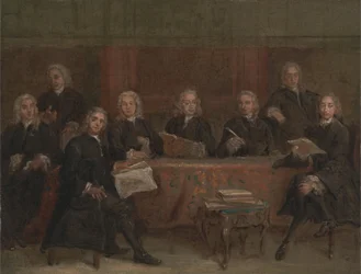 Estudo para um retrato de grupo