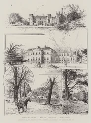 Addington Park, a residência dos arcebispos de Canterbury, agora anunciada para venda