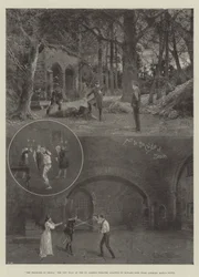 O Prisioneiro de Zenda, o Novo Jogo no St James&39;s Theatre, adaptado por Edward Rose do romance de Anthony Hope