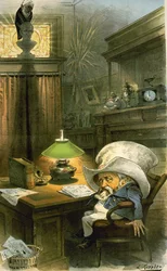 O desenho animado "Corvo" de Joseph Keppler