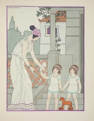 Gêmeos idênticos, ilustração de &39;The Works of Hipócrates&39;, 1934