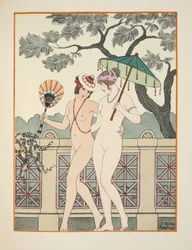 Andar nus tanto quanto possível, ilustração de «As Obras de Hipócrates», 1934