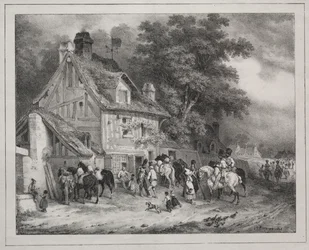 Álbum de 1829: Lembrança da Normandia, 1828.